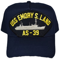 USS EMORY S. LAND AS-39 HAT - HATNPATCH