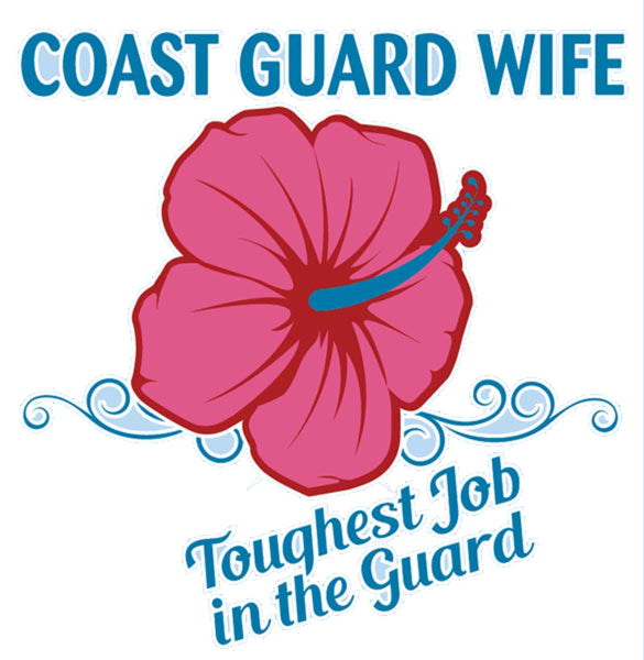 Coast Guard Wife Decal - HATNPATCH