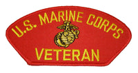 USMC VETERAN PATCH - HATNPATCH