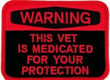 WARNING THIS VET MEDICATED…..  PATCH - HATNPATCH