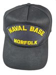 Naval Base Norfolk HAT - Black - Veteran Owned Business - HATNPATCH