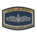 USN ENLISTED SURFACE WARFARE SPECIALIST PATCH - HATNPATCH