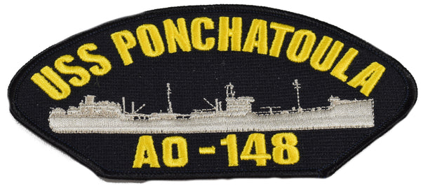 USS Ponchatoula AO-148 Ship Patch - HATNPATCH