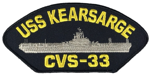 USS KEARSARGE CVS-33 SHIP PATCH - GREAT COLOR - Veteran Owned Business - HATNPATCH