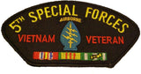 5TH SPECIAL FORCES VIETNAM VET PATCH - HATNPATCH