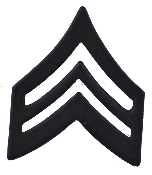 ARMY SGT. STRIPES (Black) HAT PIN - HATNPATCH