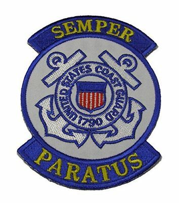 USCG COAST GUARD 1790 PATCH COASTIE SEMPER PARATUS MARITIME SECURITY DEFENSE - HATNPATCH