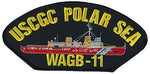 USCGC POLAR SEA WAGB-11 PATCH - HATNPATCH
