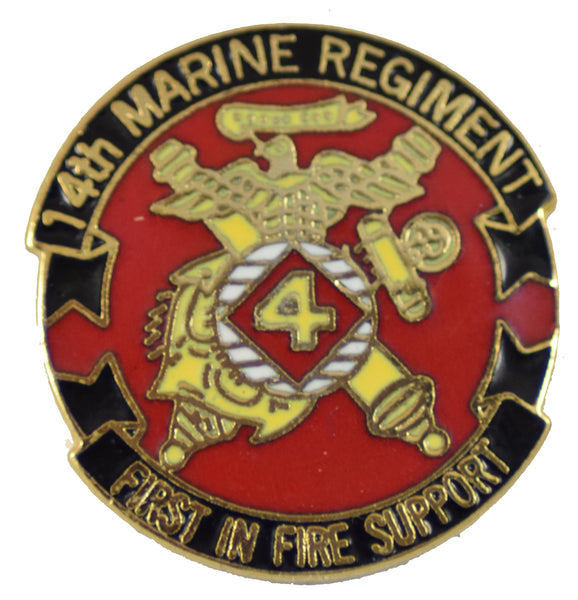 14th Marine Regiment Pin - HATNPATCH