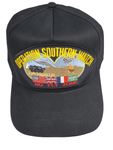 Operation Southern Watch NO Fly Zone HAT - Black - Veteran Owned Business - HATNPATCH