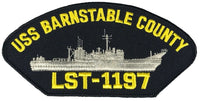 USS BARNSTABLE COUNTY LST-1197 Patch - HATNPATCH