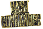 PAST COMMANDER HAT PIN - HATNPATCH