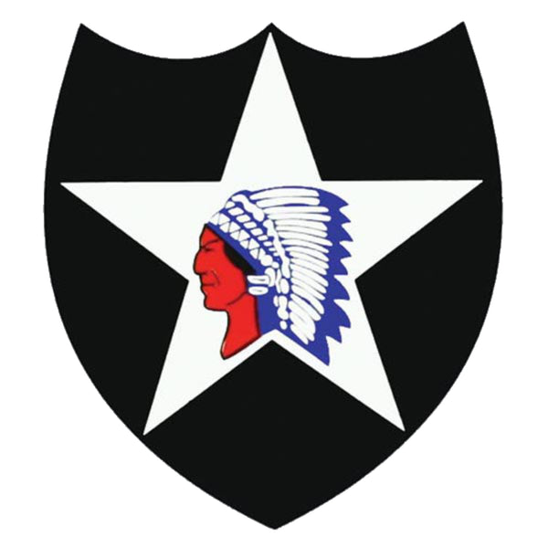 2nd Infantry Division/Indian Head Decal - HATNPATCH
