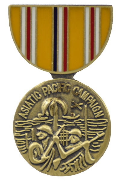ASIATIC PACIFIC CAMPAIGN HAT PIN - HATNPATCH