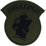 Jungle Expert OD Subd Army Patch - HATNPATCH