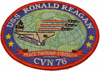USS RONALD REAGAN PATCH - HATNPATCH