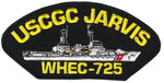 USCGC JARVIS WHEC-725 SHIP PATCH - GREAT COLOR - Veteran Owned Business - HATNPATCH