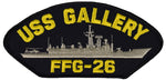 USS GALLERY FFG-26 SHIP PATCH - GREAT COLOR - Veteran Owned Business - HATNPATCH