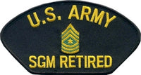 USA SGM RETIRED PATCH - HATNPATCH