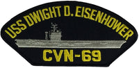 USS DWIGHT D. EISENHOWER CVN-69 PATCH - HATNPATCH