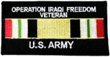 Operation Iraqi Freedom Ribbon Veteran U.S. Army PATCH - HATNPATCH