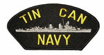 TIN CAN NAVY PATCH - HATNPATCH