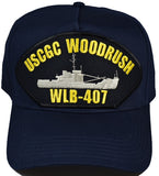 USCGC WOODRUSH WLB-407 HAT - HATNPATCH