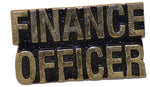 FINANCE OFFICER HAT PIN - HATNPATCH