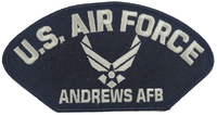 U.S. AIR FORCE ANDREWS AFB Patch - HATNPATCH