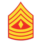 USMC E-8 1st Sgt. Decal - HATNPATCH