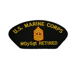 USMC MGYSGT E-9 RETIRED PATCH - HATNPATCH