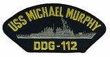USS MICHAEL MURPHY DDG-112 SHIP PATCH - HATNPATCH