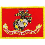 MARINE CORPS FLAG PATCH - HATNPATCH