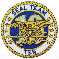 US NAVY SEAL TEAM TEN Patch - Color - Veteran Owned Business. - HATNPATCH