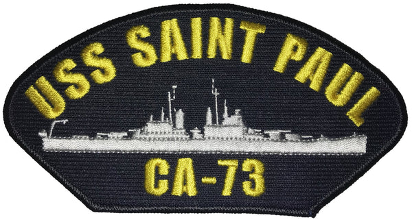 USS Saint Paul CA-73 PATCH USN NAVY SHIP HEAVY CRUISER PORTLAND CLASS - CUSTOMER REQUESTED - HATNPATCH