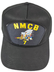 NMCB 7 SEABEE HAT - Black - Veteran Owned Business - HATNPATCH