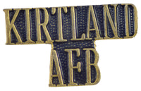 Kirtland AFB Pin - HATNPATCH