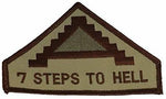 7th Army Seven Steps to Hell Desert Patch - HATNPATCH