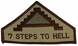 7th Army Seven Steps to Hell Desert Patch - HATNPATCH