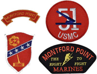 MONTFORD POINT MARINES 4 PATCH GIFT SET - Multi-colored - HATNPATCH