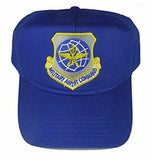 USAF AIR FORCE MILITARY AIRLIFT COMMAND MAC SHIELD HAT ROYAL BLUE VETERAN - HATNPATCH