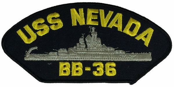USS NEVADA BB-36 PATCH - HATNPATCH
