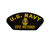 USN CPO RETIRED PATCH - HATNPATCH