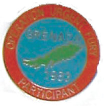 GRENADA - OPERATION URGENT FURY HAT PIN - HATNPATCH