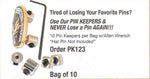 Pin Keeper - Pack of 10 - HATNPATCH