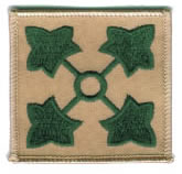 4TH INFANTRY DIVISION PATCH - HATNPATCH