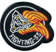 FIGHTING 33 PATCH VF-33 The Tarsiers - HATNPATCH