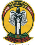 Death Angels VMFA-235 PATCH - HATNPATCH