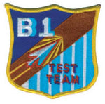 B-1 BOMBER TEST TEAM PATCH - HATNPATCH