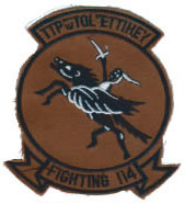 VF-114 THE FIGHTING 114 OMAR PATCH - HATNPATCH